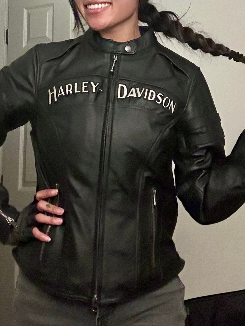 Harley-Davidson Women’s Miss Enthusiast 3-in-1 Leather Jacket